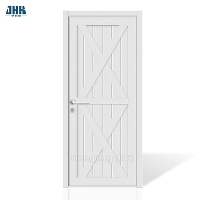 Weiß grundiert Flash-Tür grundiert 1 Panel Shaker auf Wasserbasis lackiert solide Sood Scheunenholztür Holztür