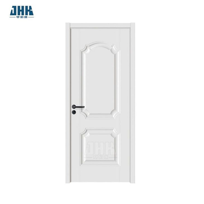 Jhk-004 4 Panel weißer Holzschiebeschrank Neue geformte weiße Primer-Tür