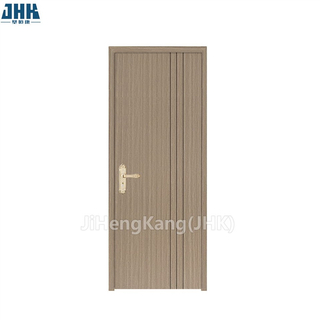 Graubraune Fush WPC-Türen mit drei Rillen