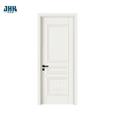 Moderne weiße Grundierung geformte 4-Panel-Innentür HDF-Innenhohlkerntür für Wohnung