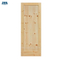 Kundenspezifische rustikale Designs Erle Knotty Pine Wood Schiebetür Weiß Prime Scheunentor für Nordamerika
