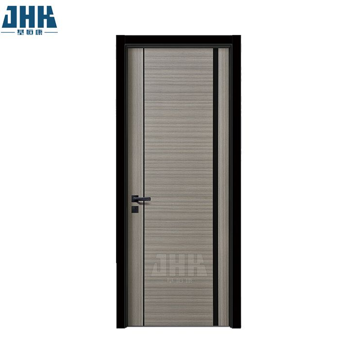 China Single Swing Interne PVC Lamanated Tür für Schlafzimmer