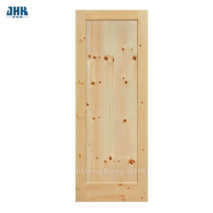 Rustikale unvollendete Kiefer K-Design Holz Scheunentorplatte