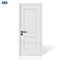 Weißer neuer Innenentwurf geformte hölzerne Tür Panelskin PVCs (JHK-W007)
