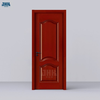 Brown-Platten-Entwurfs-Melamin-MDF-Tür-Haut-geformte Tür für Foshan-Fabrik (SM-JY-013)