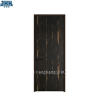 Fertige Holztür-Faser-Badezimmer-UPVC-Tür